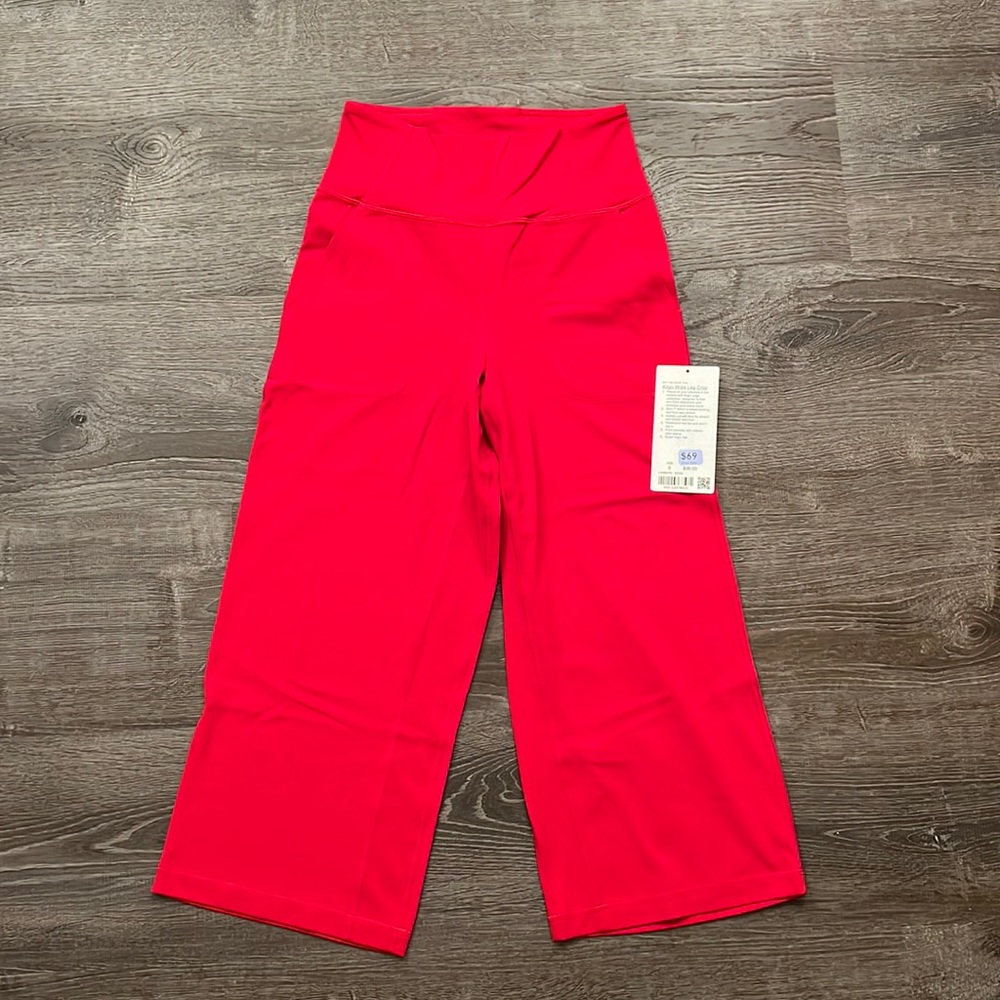 lululemon align wide leg crop